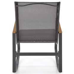 Fotoliu balansoar Halmar Zlatan (Dark Grey/Light Grey) Thumb