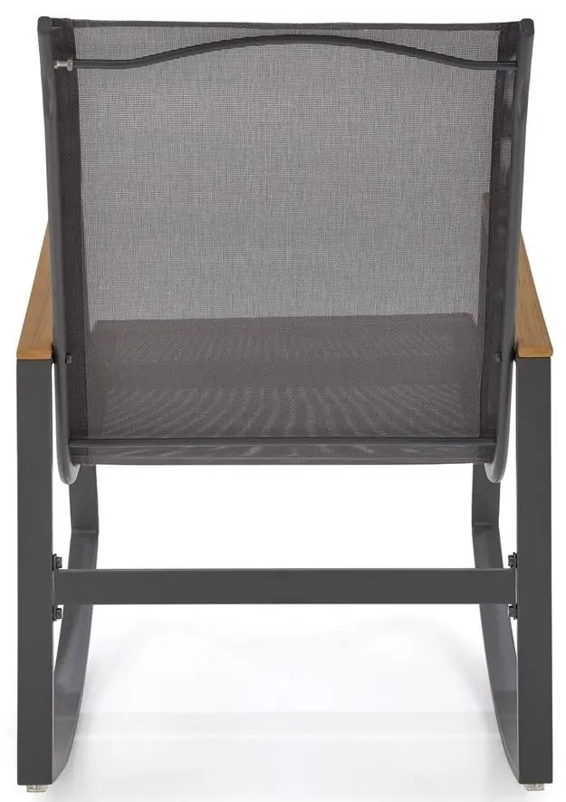 Fotoliu balansoar Halmar Zlatan (Dark Grey/Light Grey) - 7