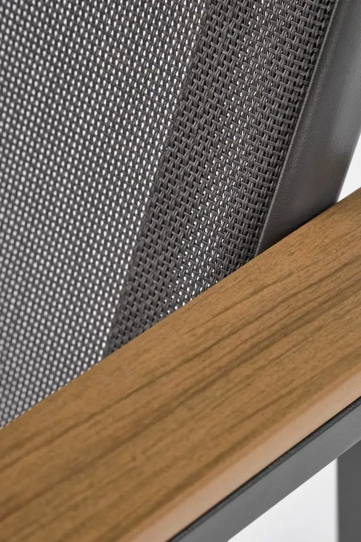 Fotoliu balansoar Halmar Zlatan (Dark Grey/Light Grey) - 9