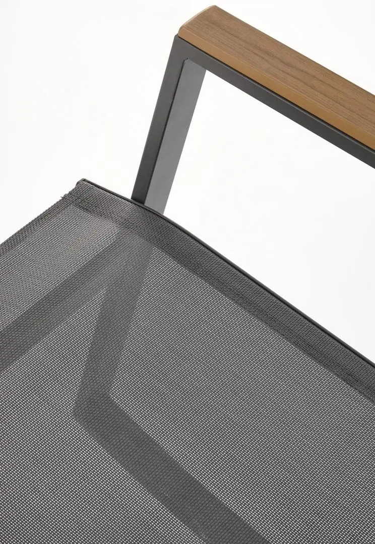 Fotoliu balansoar Halmar Zlatan (Dark Grey/Light Grey) - 10