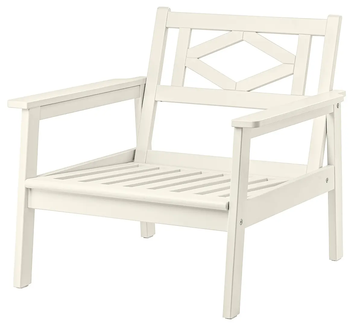 Кресло Ikea Bondholmen/Froson/Duvholmen (Белый/Бежевый)