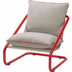 Кресло Ikea Onnestad/Katorp (Бежевый/Красный) Thumb