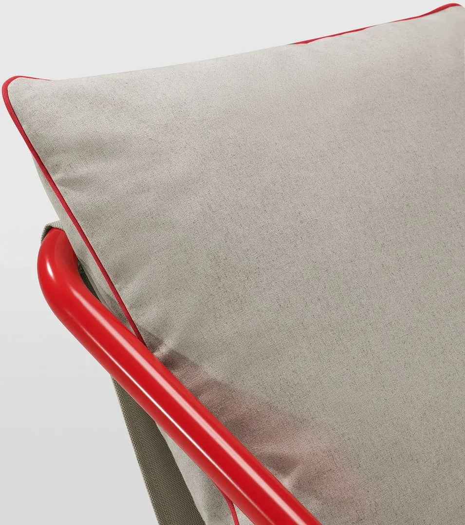 Кресло Ikea Onnestad/Katorp (Бежевый/Красный)