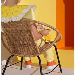 Fotoliu Ikea Orreslatt ratan (Natural/Negru) Thumb