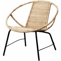 Fotoliu Ikea Orreslatt ratan (Natural/Negru) Thumb