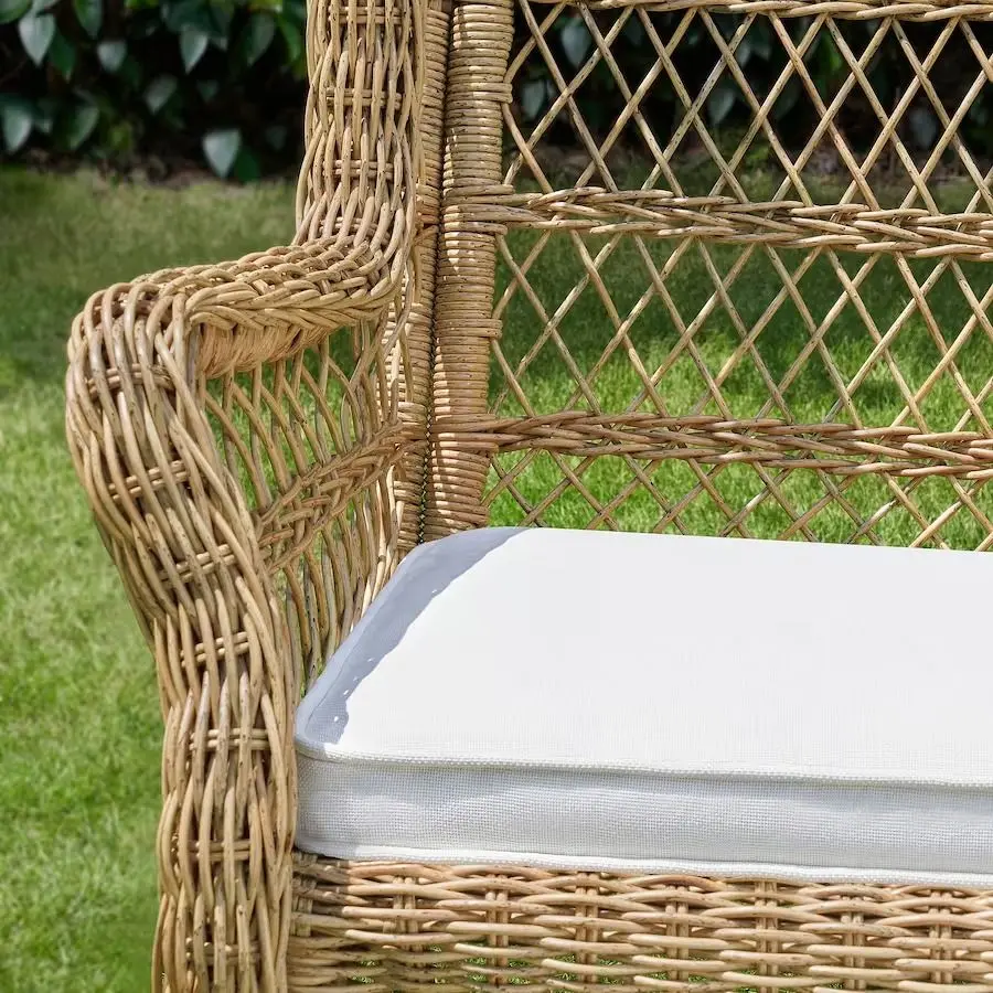 Кресло Ikea Risholmen/Jarpon/Duvholmen с подлокотниками (Белый)