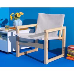 Fotoliu Ikea Sjalso (Pin/Bej)