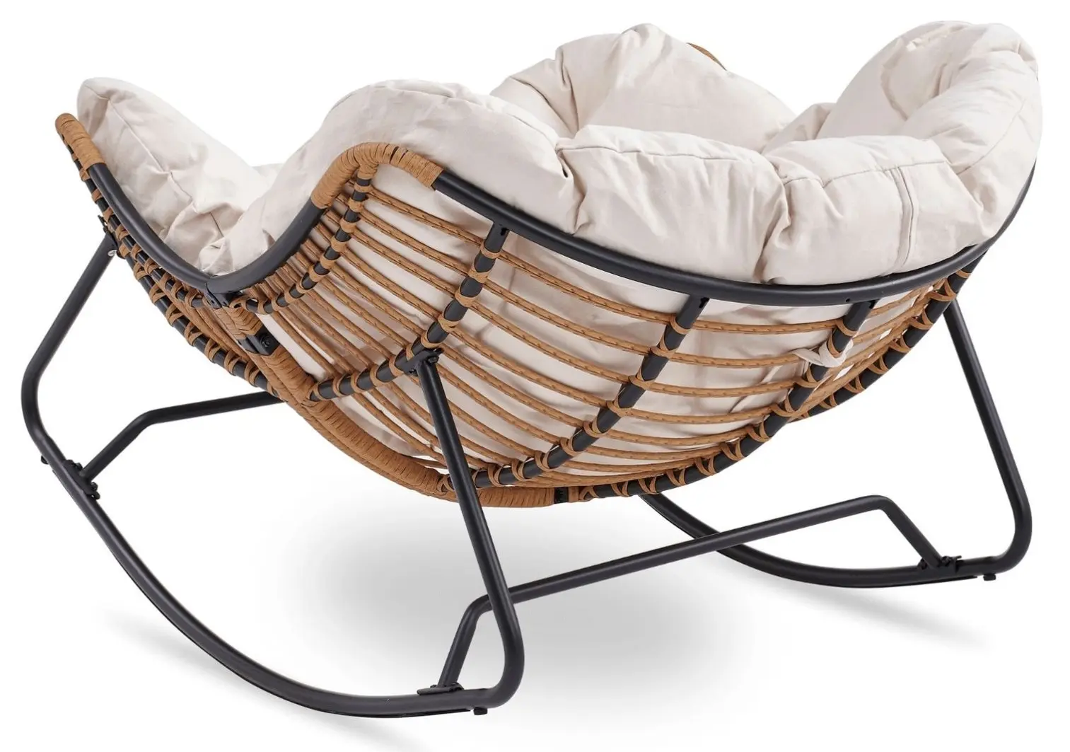 Fotoliu balansoar Mebel Elite Elton (Beige)