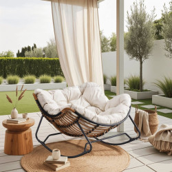 Кресло-качалка Mebel Elite Elton (Beige)