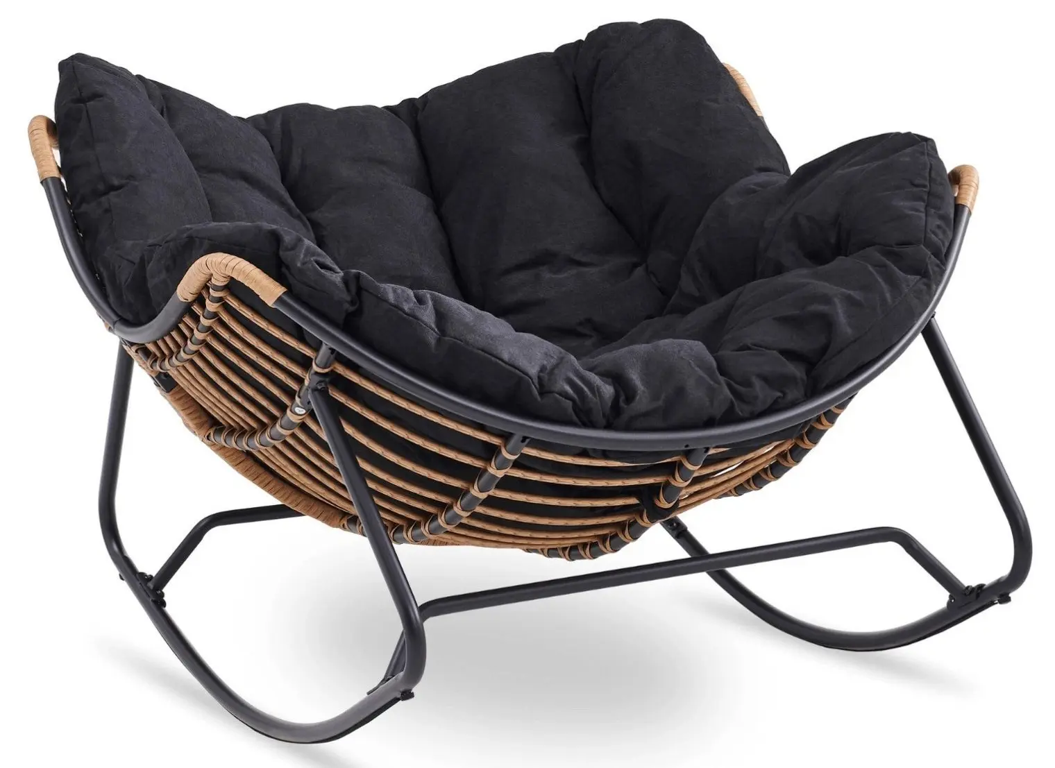 Кресло-качалка Mebel Elite Elton (Black)