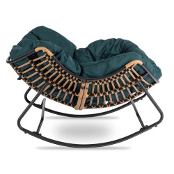 Кресло-качалка Mebel Elite Elton (Green) Thumb