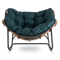 Кресло-качалка Mebel Elite Elton (Green) Thumb