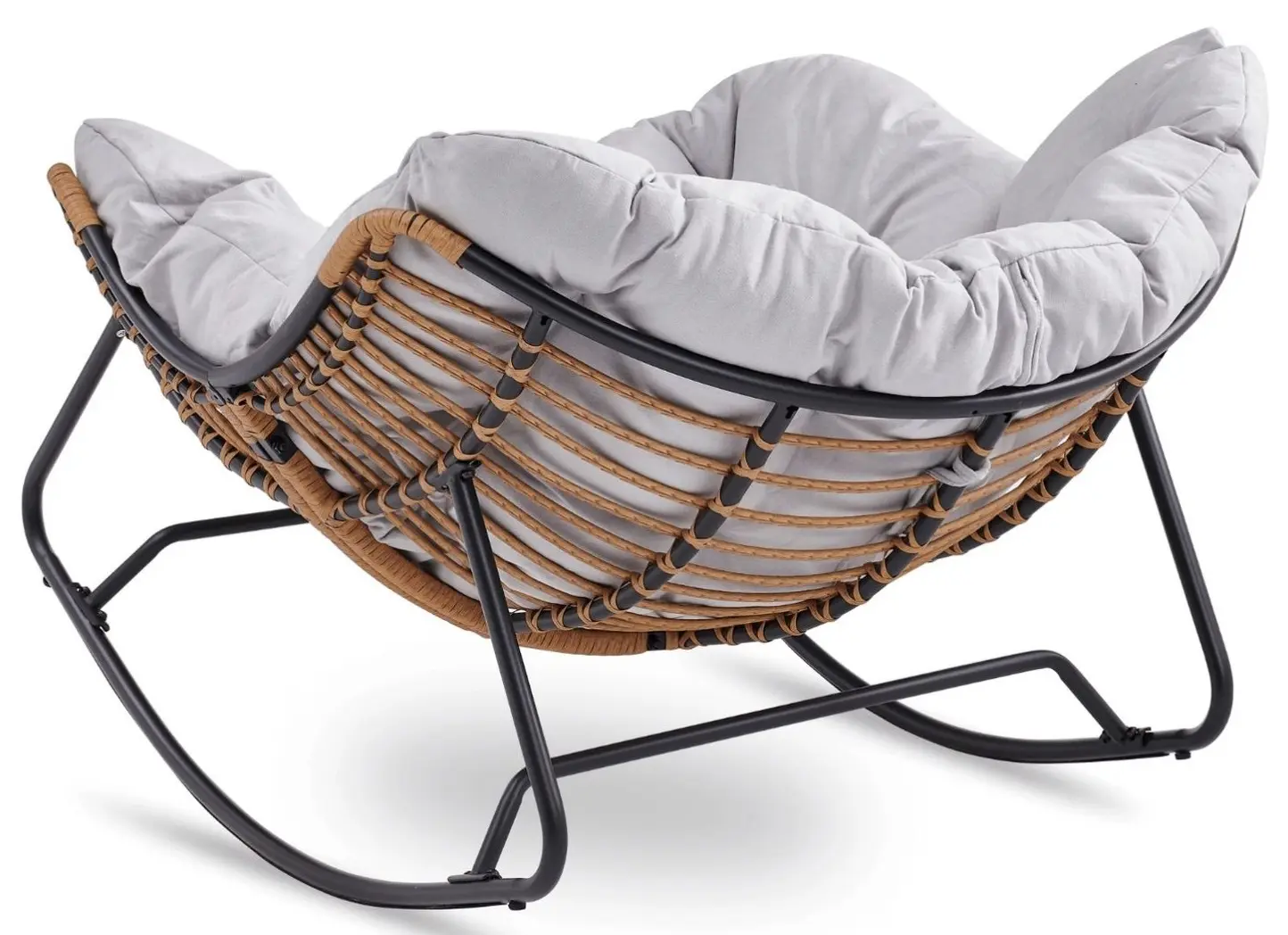 Fotoliu balansoar Mebel Elite Elton (Grey)