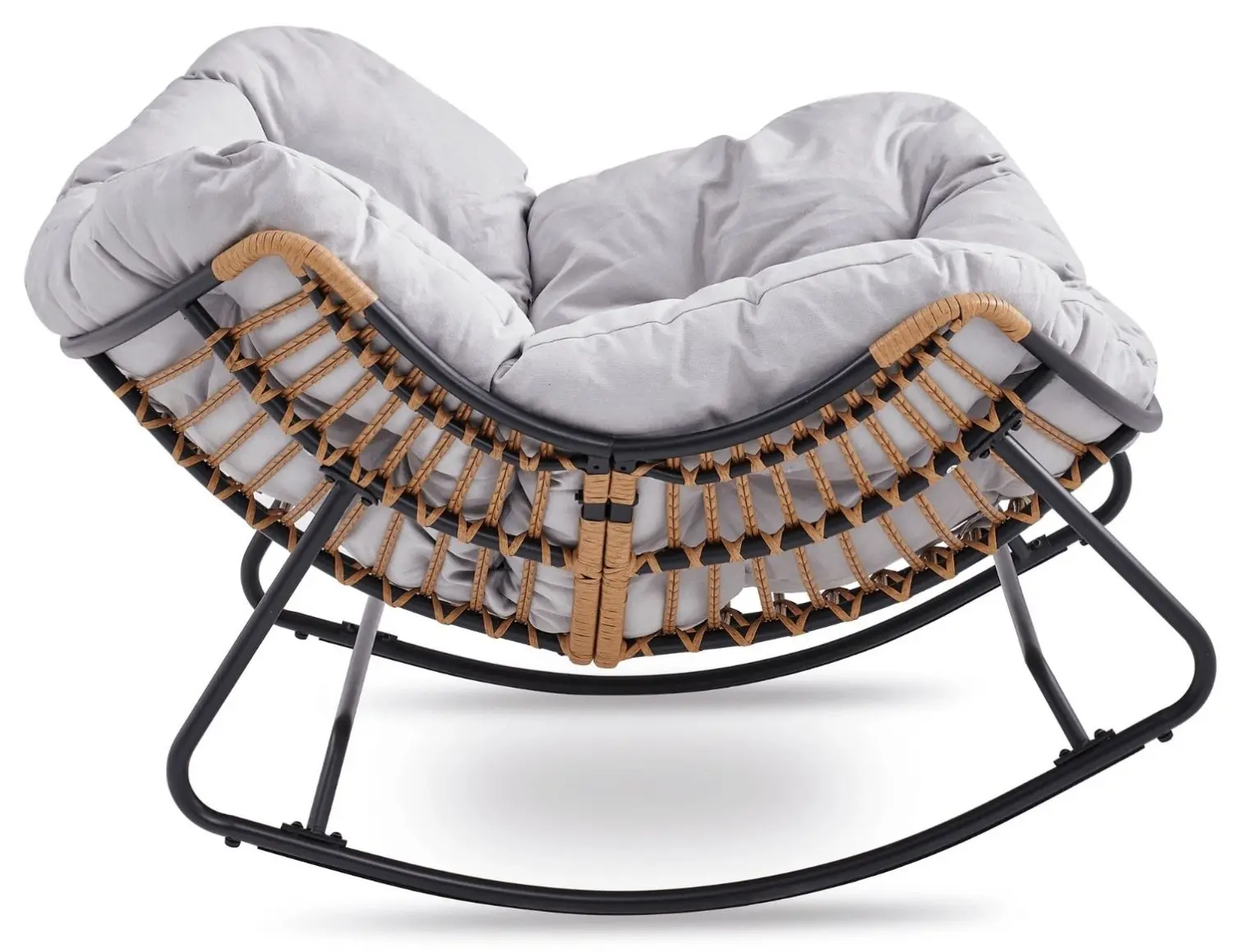 Fotoliu balansoar Mebel Elite Elton (Grey)