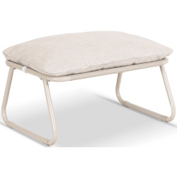 Fotoliu cu suport pentru picioare Mebel Elite Kalista (Beige) Thumb