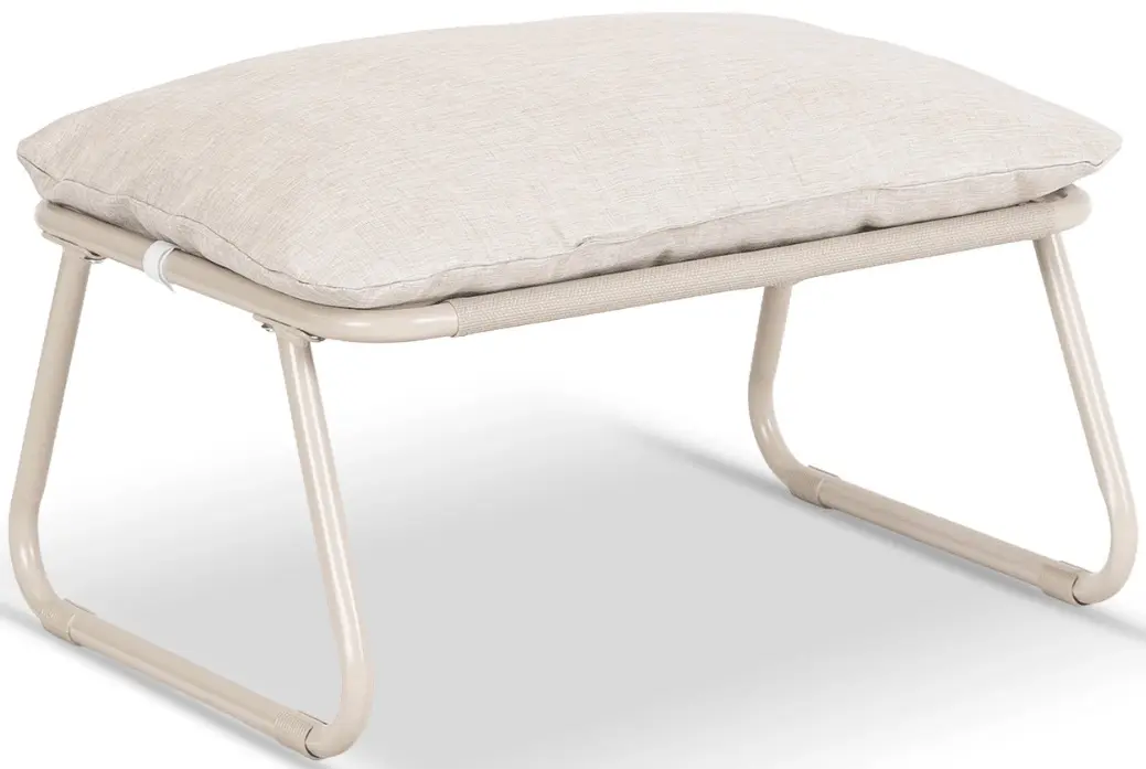 Fotoliu cu suport pentru picioare Mebel Elite Kalista (Beige) - 5