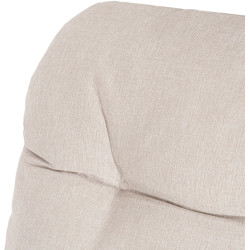 Fotoliu cu suport pentru picioare Mebel Elite Kalista (Beige) Thumb