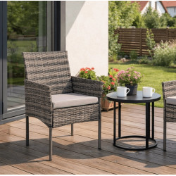 Садовое кресло Mebel Elite Corto (Grey)
