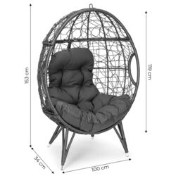 Кресло Modern Home PL244 (Gray) Thumb