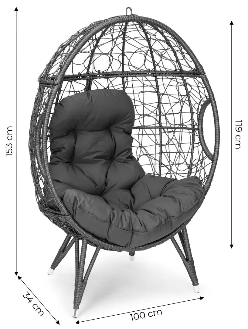 Кресло Modern Home PL244 (Gray)