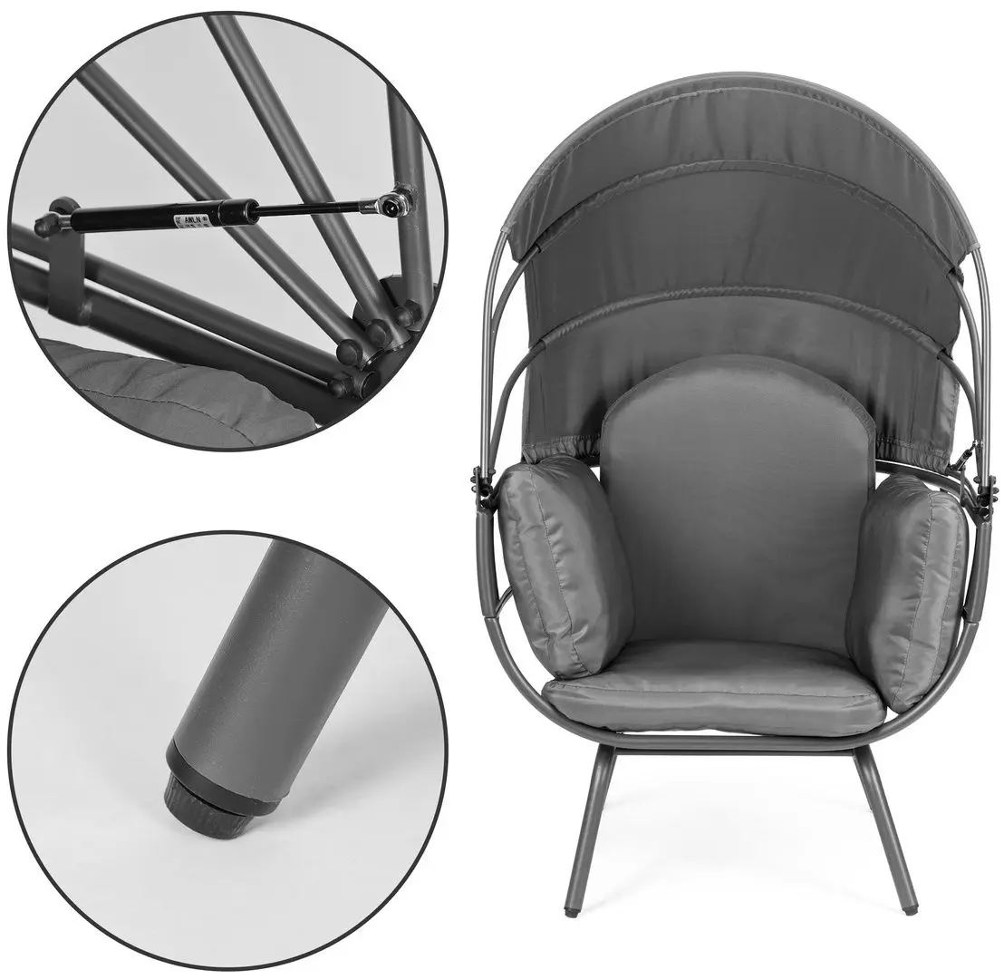 Кресло Modern Home PL252-S (Gray)