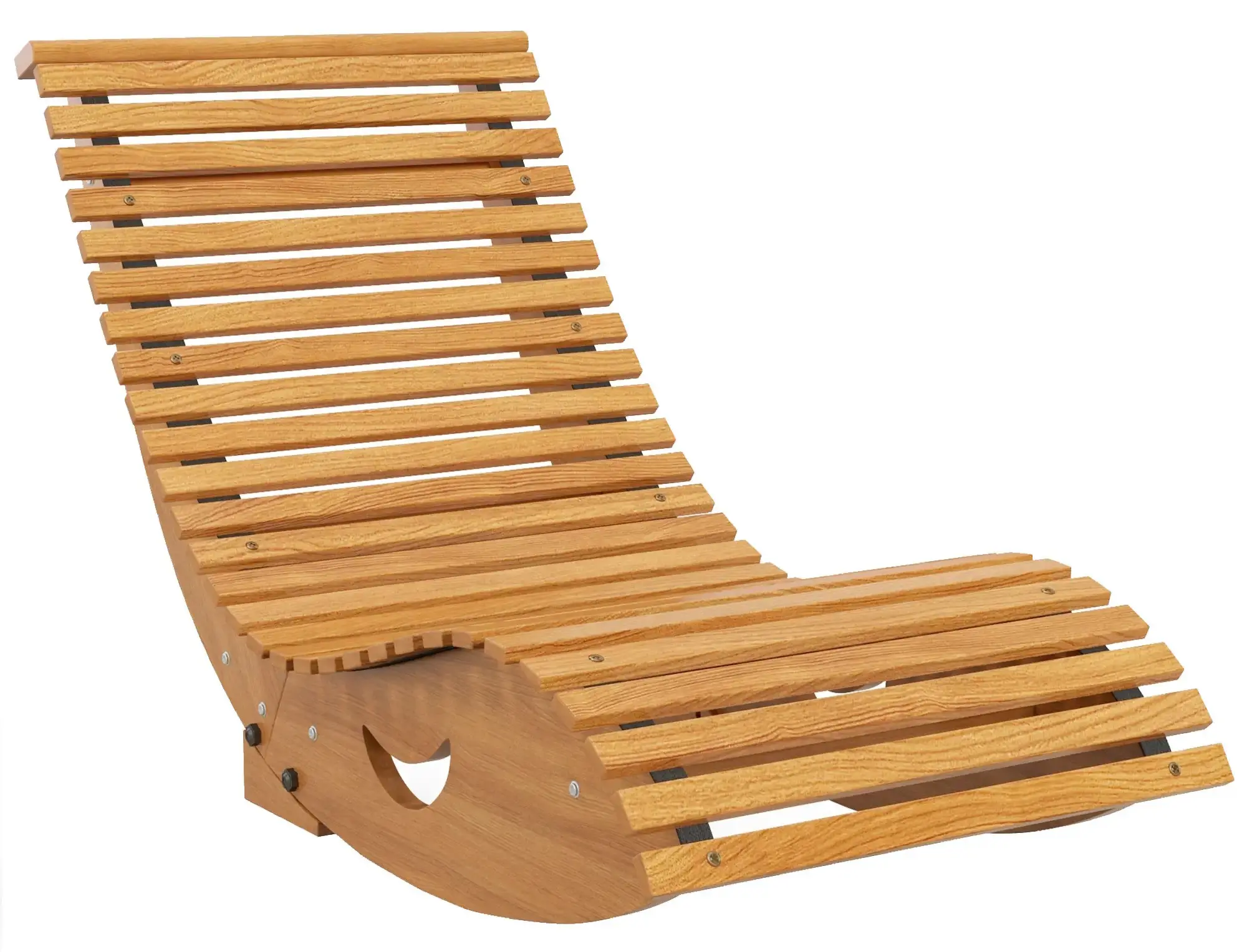 Садовое кресло-качалка Outsunny 84G-210V01TK (Teak) - 3