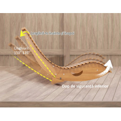 Садовое кресло-качалка Outsunny 84G-210V01TK (Teak) Thumb