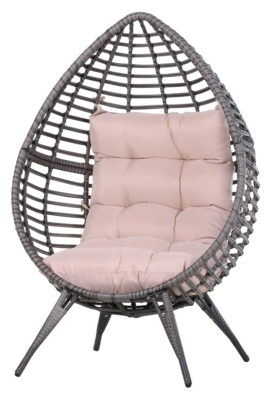 Fotoliu de gradina Outsunny 867-047GY (Grey) - 2