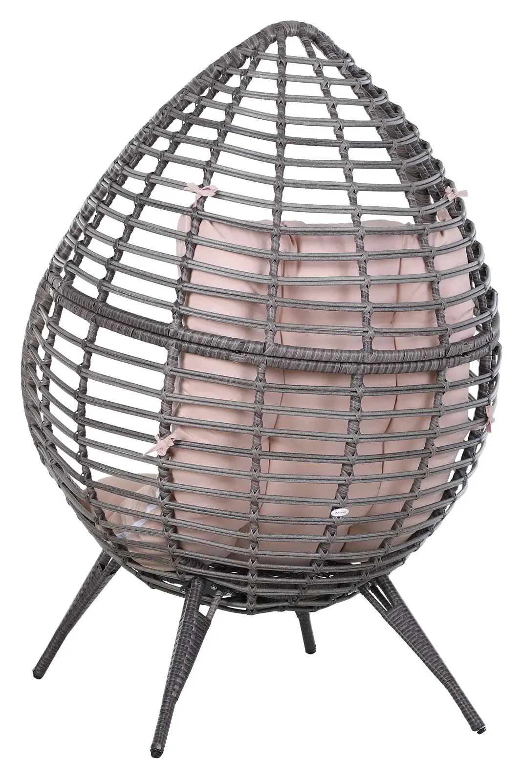 Fotoliu de gradina Outsunny 867-047GY (Grey) - 4