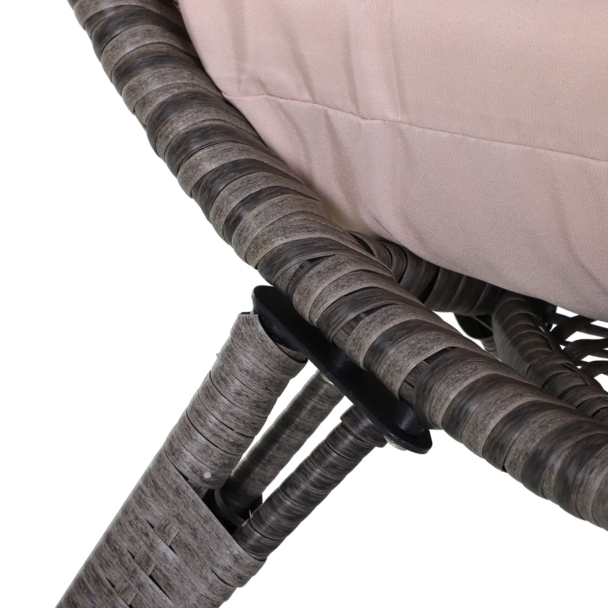 Fotoliu de gradina Outsunny 867-047GY (Grey) - 9