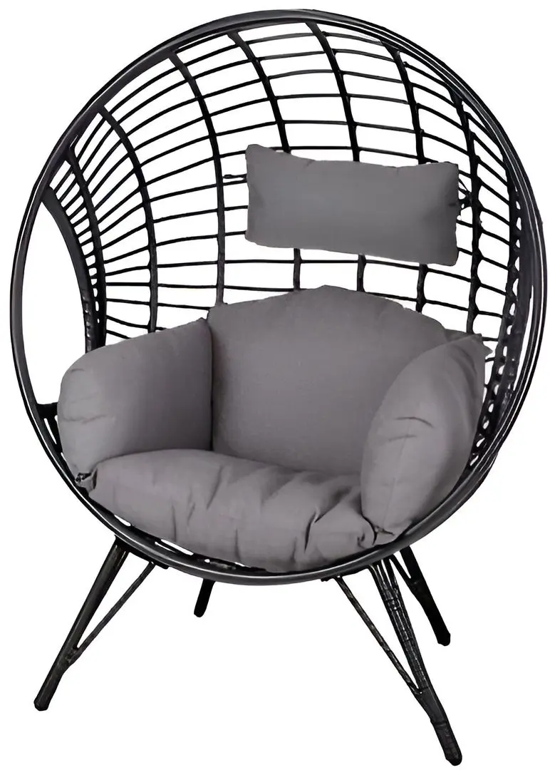 Fotoliu ProGarden Sphere 41507 (Black)