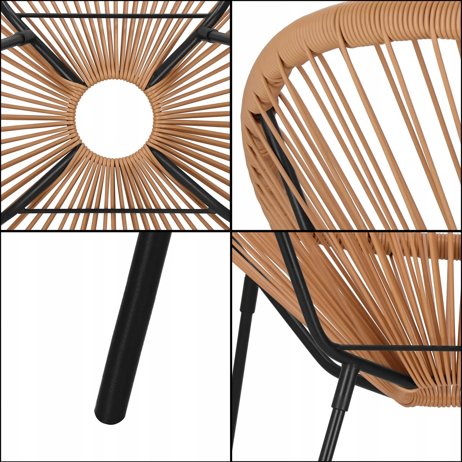 Садовое кресло Springos Loa GF0084 (Brown) - 6