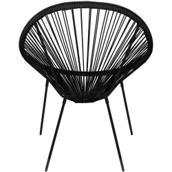Fotoliu de gradina Springos Loa GF0085 (Black) Thumb