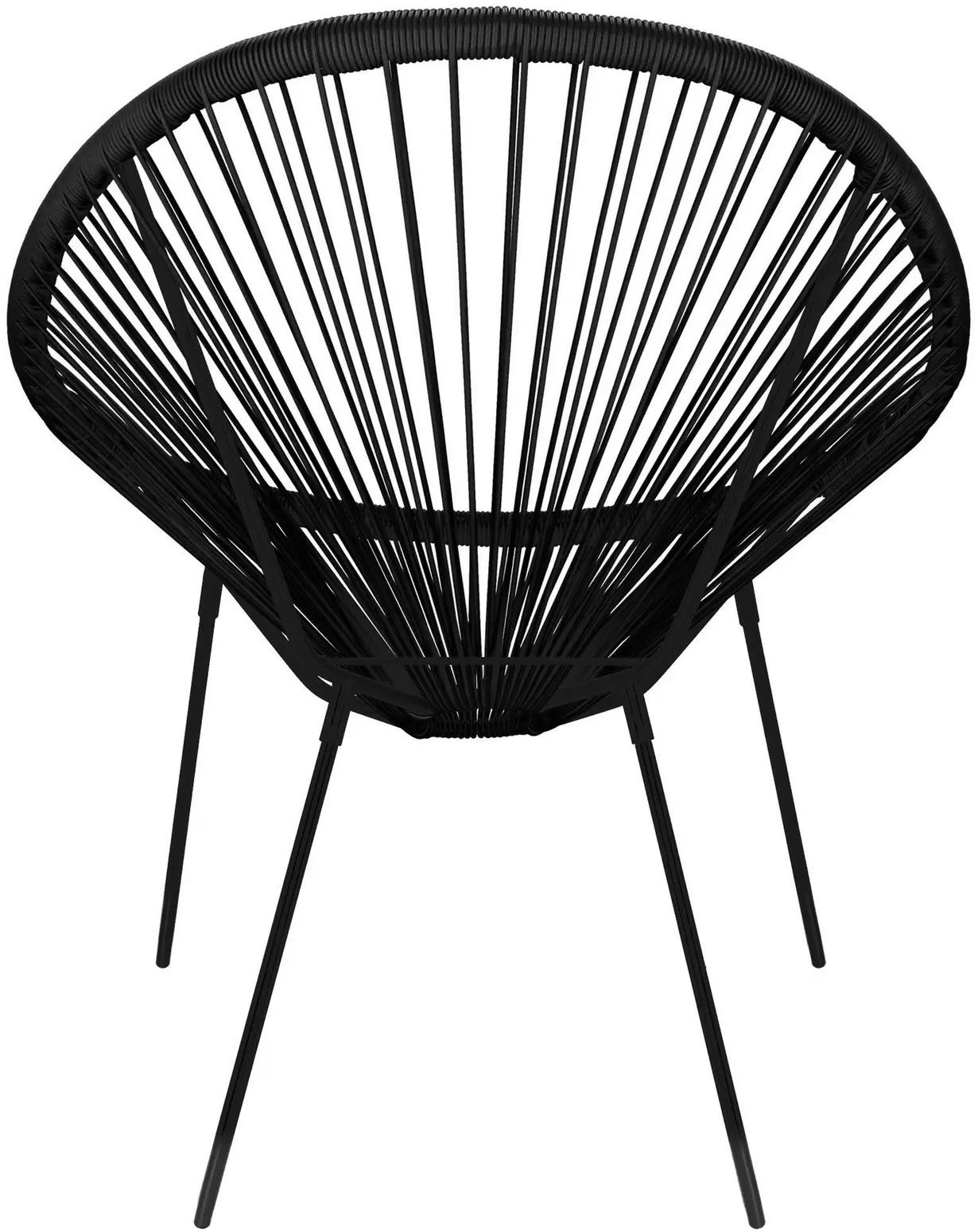 Fotoliu de gradina Springos Loa GF0085 (Black) - 5
