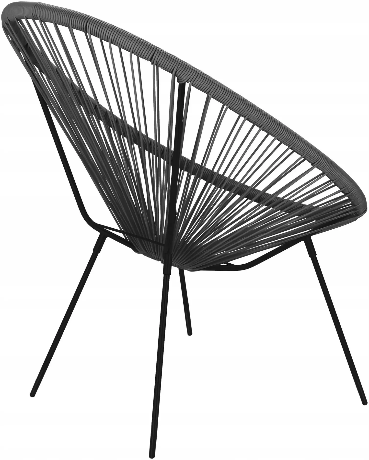 Fotoliu de gradina Springos Loa GF0086 (Grey) - 2