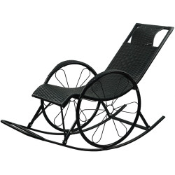 Кресло-качалка Tempo Kondela Rokin (Black) Thumb