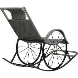 Кресло-качалка Tempo Kondela Rokin (Gray) Thumb