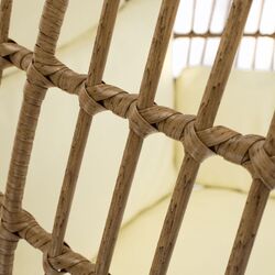 Кресло Tempo Kondela Karmen (Natural/Black/Beige) Thumb