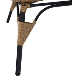 Кресло Tempo Kondela Karmen (Natural/Black/Beige) Thumb