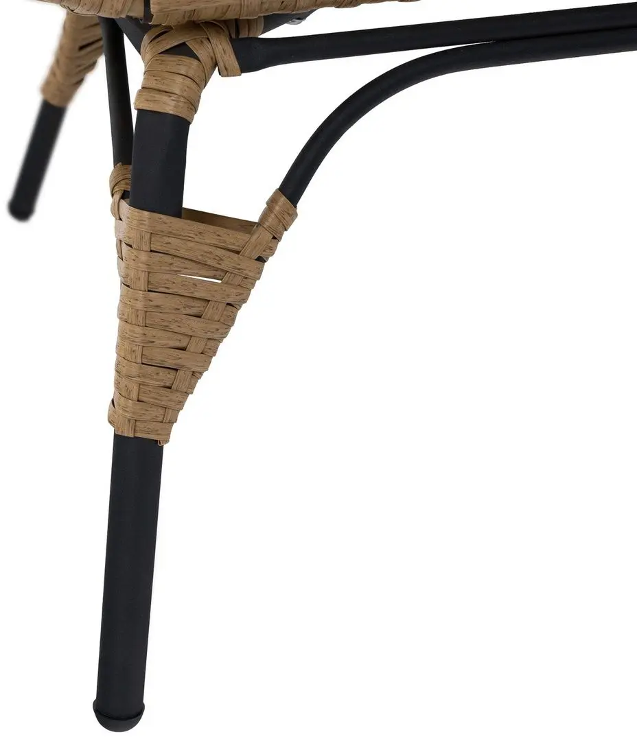 Кресло Tempo Kondela Karmen (Natural/Black/Beige)