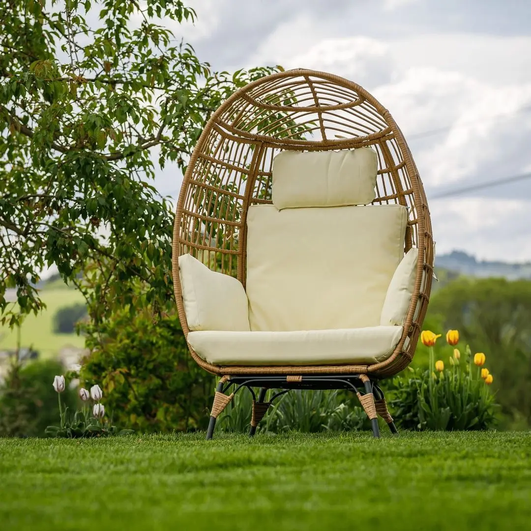 Кресло Tempo Kondela Karmen (Natural/Black/Beige)