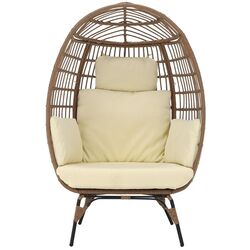 Кресло Tempo Kondela Karmen (Natural/Black/Beige) Thumb