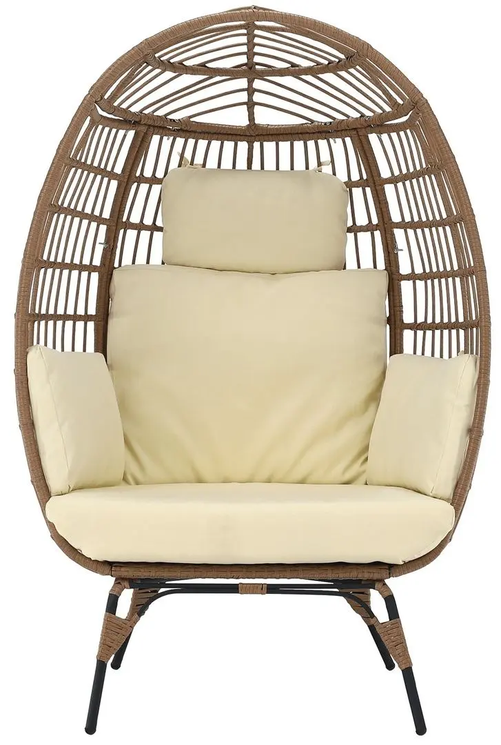 Кресло Tempo Kondela Karmen (Natural/Black/Beige)