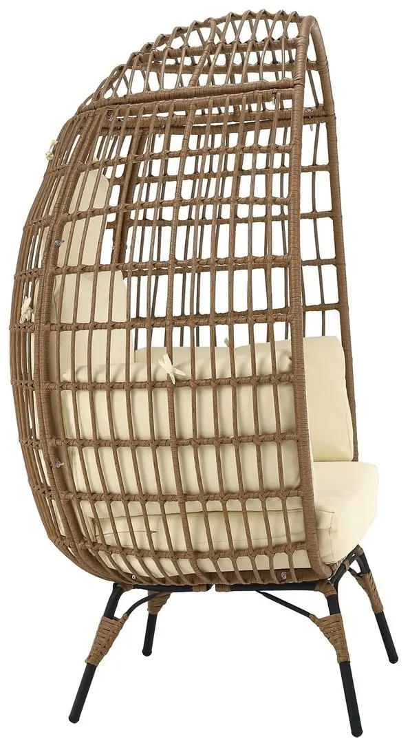 Кресло Tempo Kondela Karmen (Natural/Black/Beige)