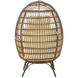 Кресло Tempo Kondela Karmen (Natural/Black/Beige) Thumb