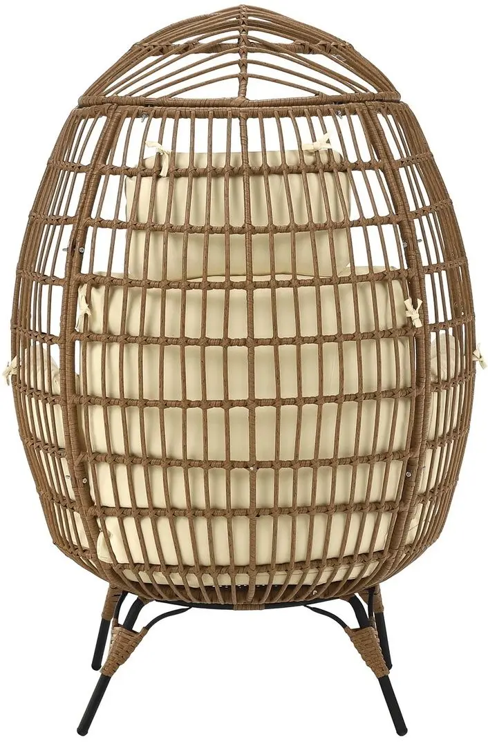 Кресло Tempo Kondela Karmen (Natural/Black/Beige)