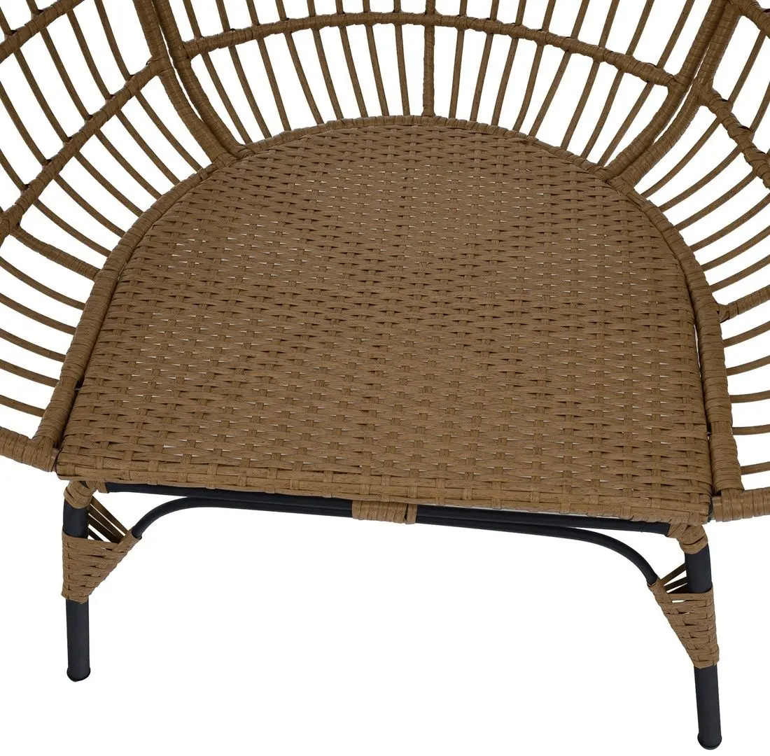 Кресло Tempo Kondela Karmen (Natural/Black/Beige)