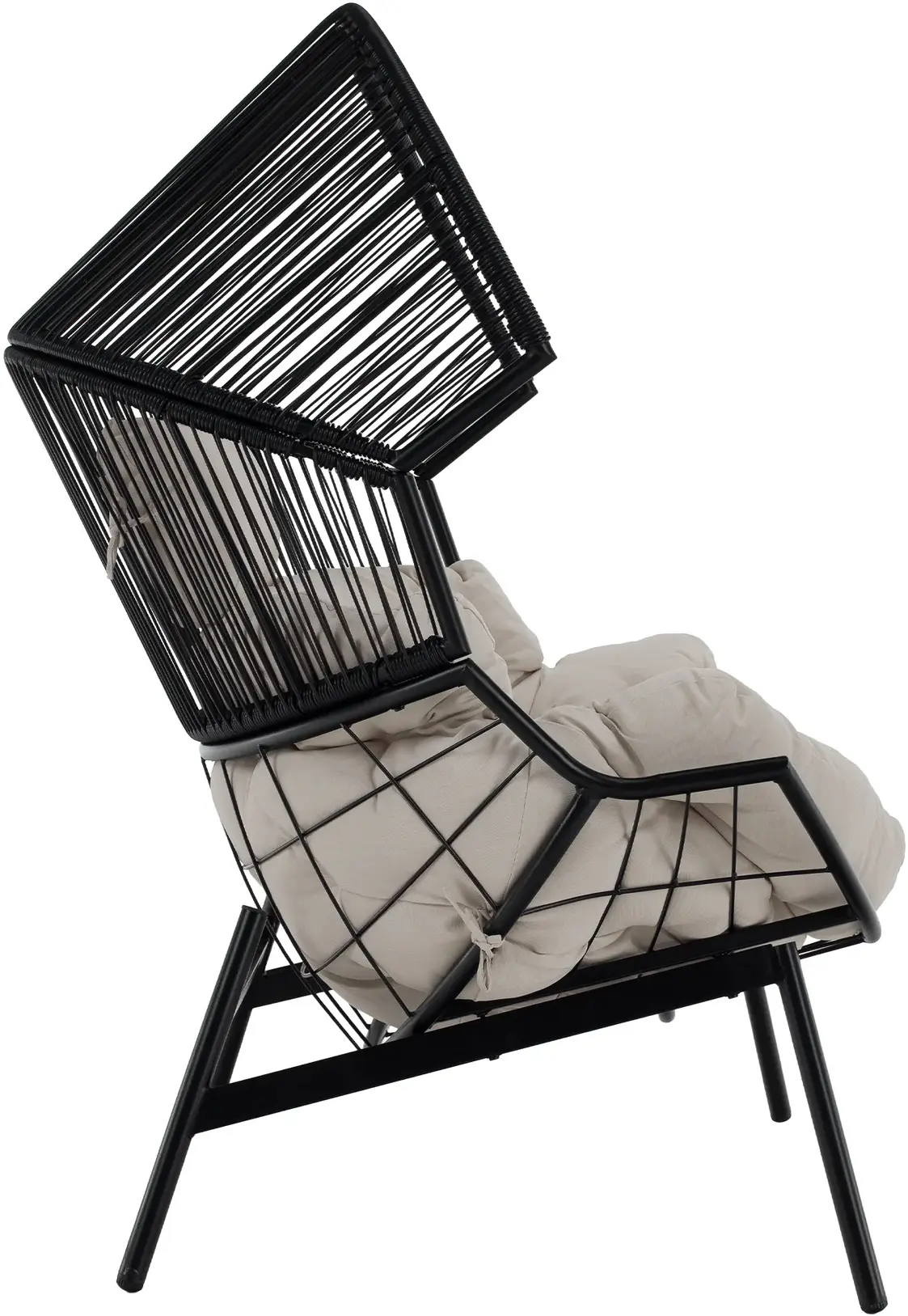 Кресло Tempo Kondela Neo (Black/Cream) - 3