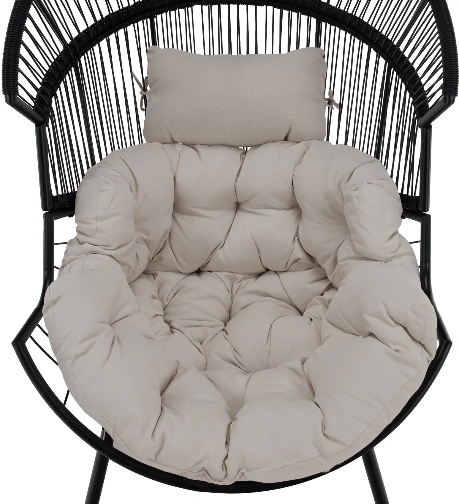 Кресло Tempo Kondela Neo (Black/Cream) - 5
