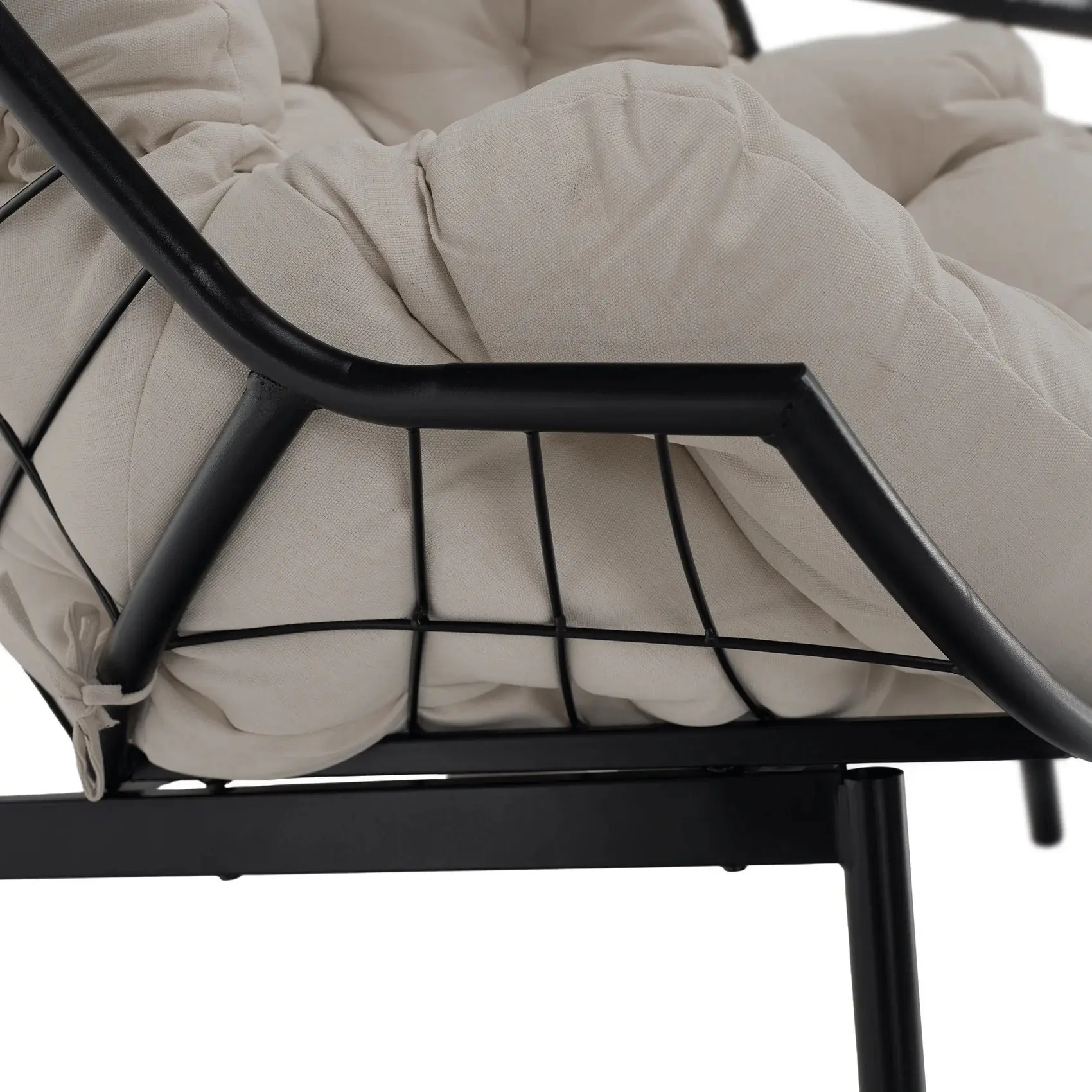 Кресло Tempo Kondela Neo (Black/Cream) - 6